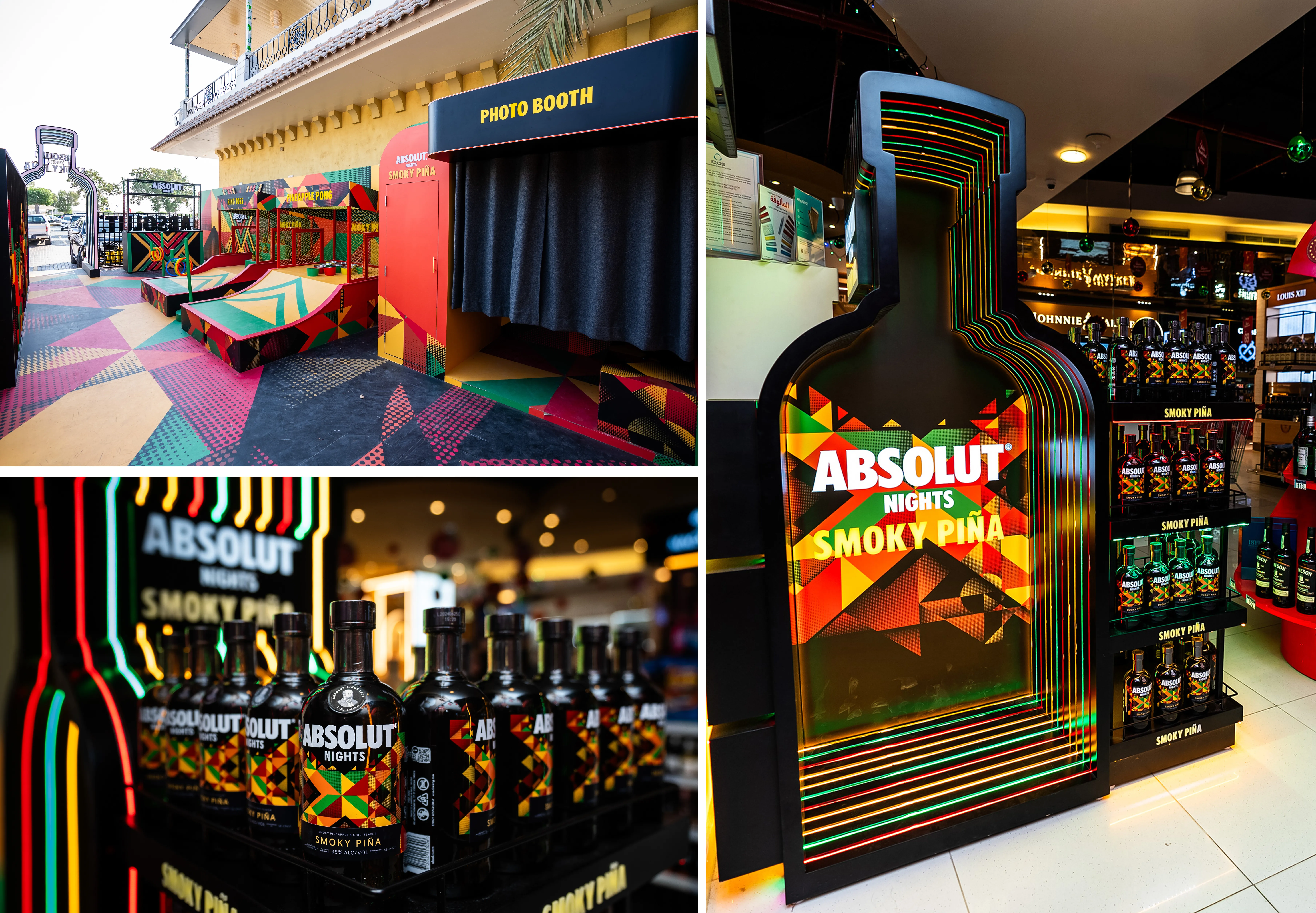 ABSOLUT SMOKY PIÑA TAKE A SHOT XPERIENCE