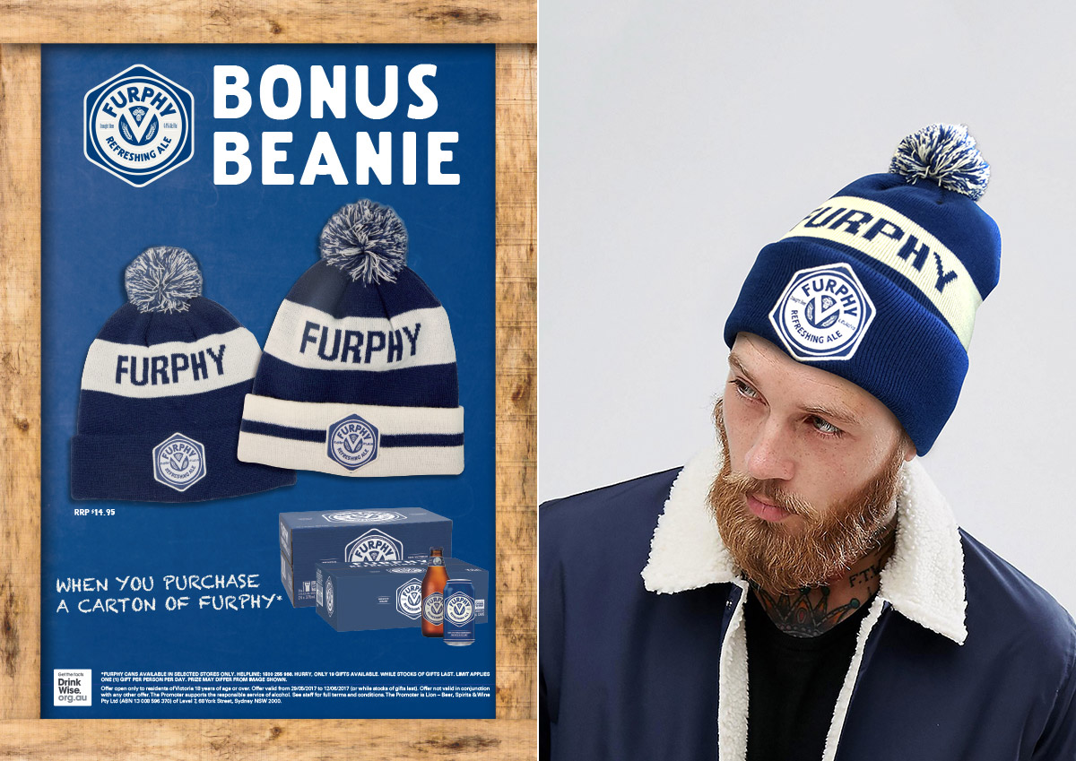 Furphy Footy Beanies