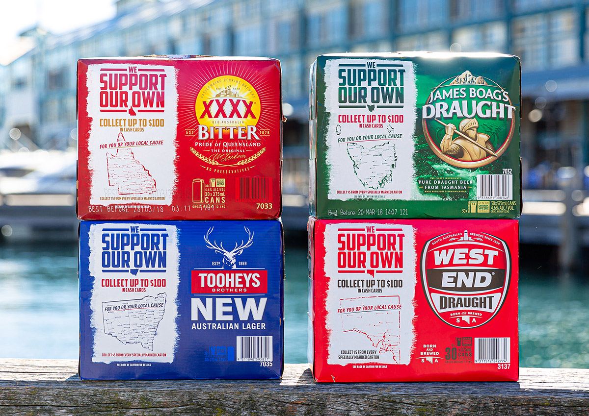 Classic On-Pack 'We Support Our Own'