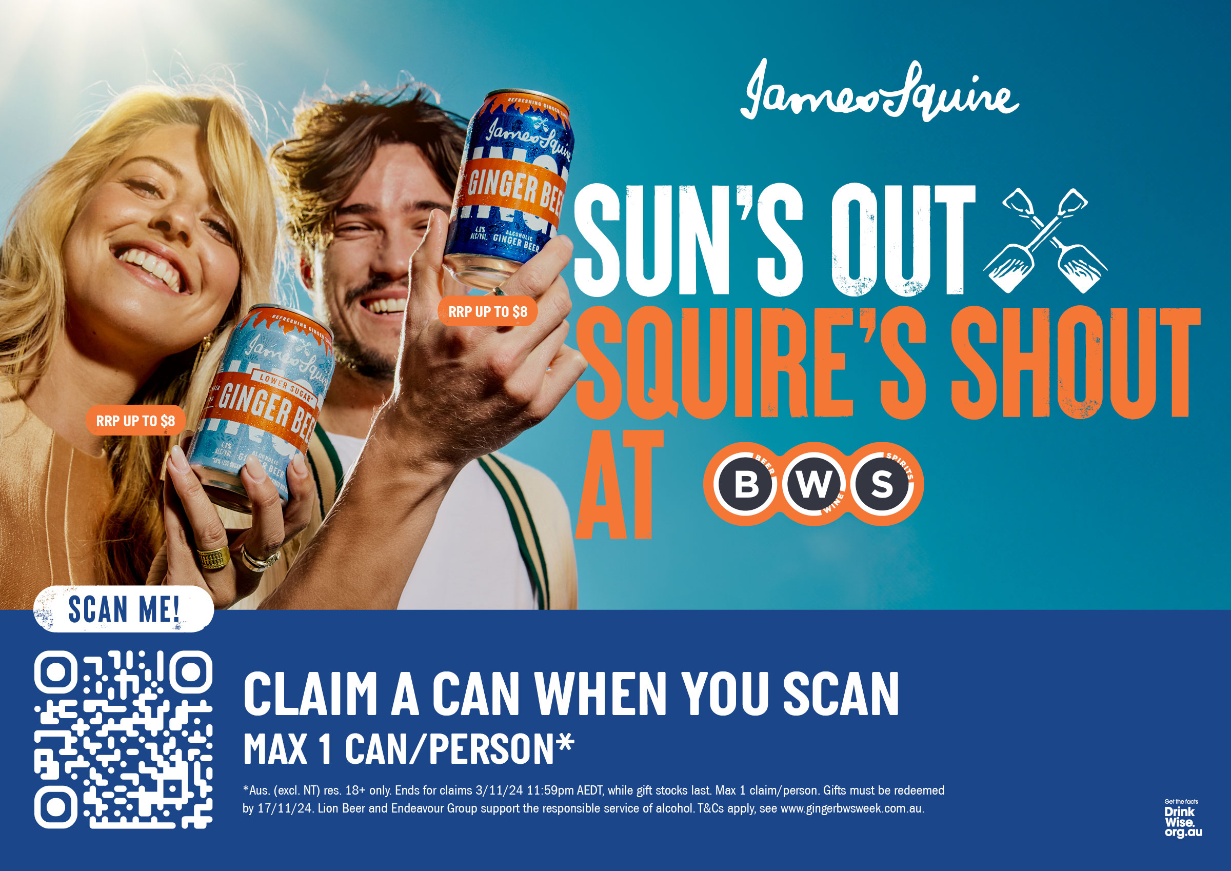 Sun's Out, Squire's Shout!
