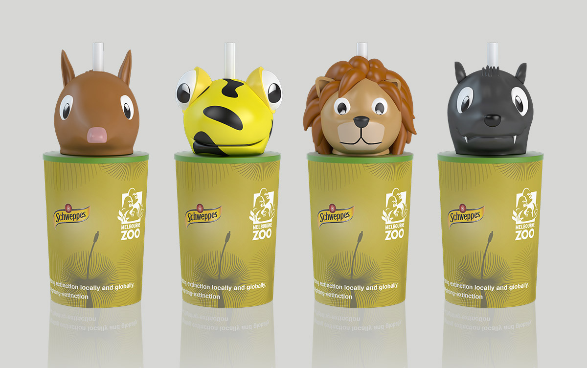 Schweppes Zoo Cups