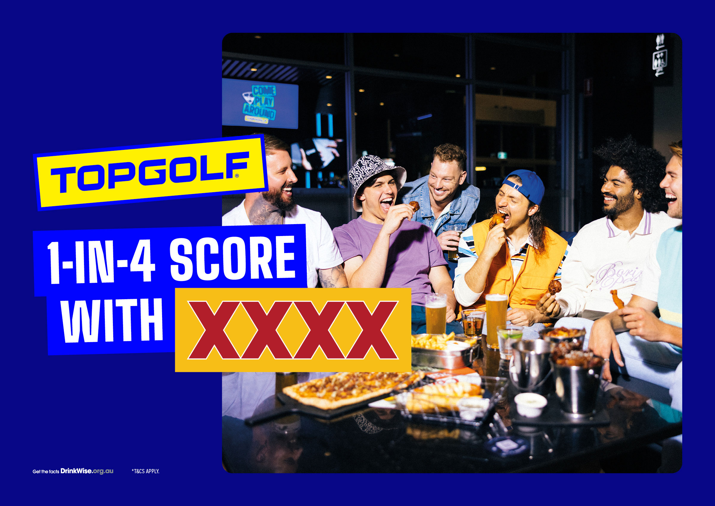 Top Golf Wins with XXXX