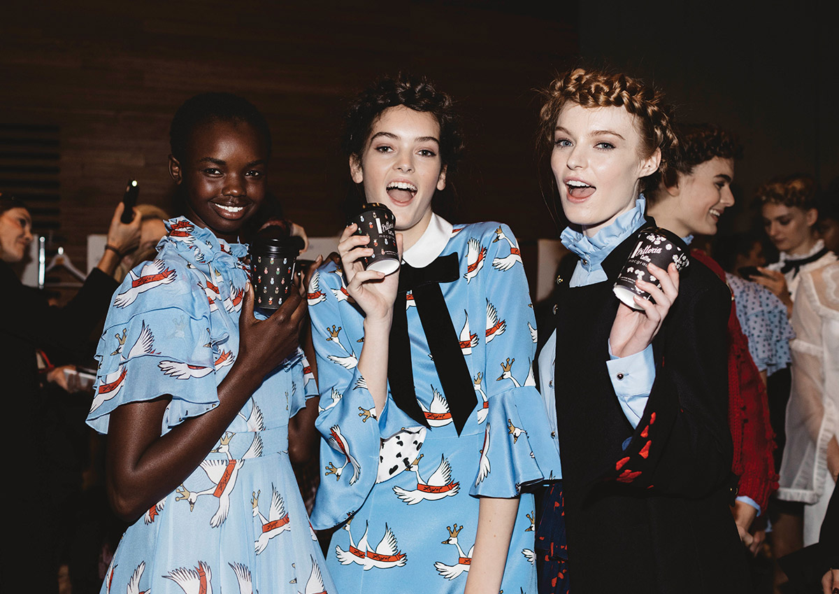 Vittoria at Fashion Week